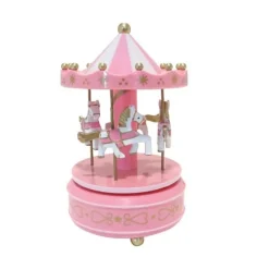 Outlet Cerf Dellier Carrousel musical rose