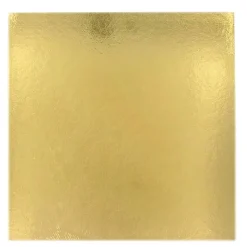 Outlet Cerf Dellier Cartons carrés or/noir 14 x 14 cm PATISDECOR (x5)