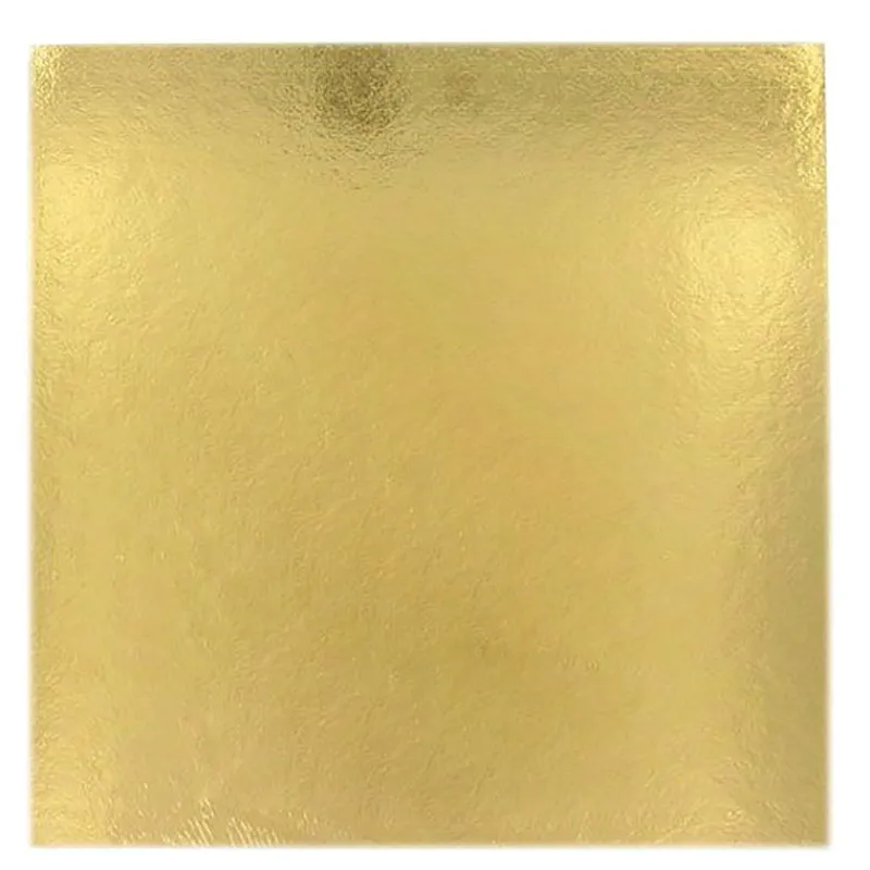 Online Cerf Dellier Cartons carrés or/noir 22 x 22 cm PATISDECOR (x5)