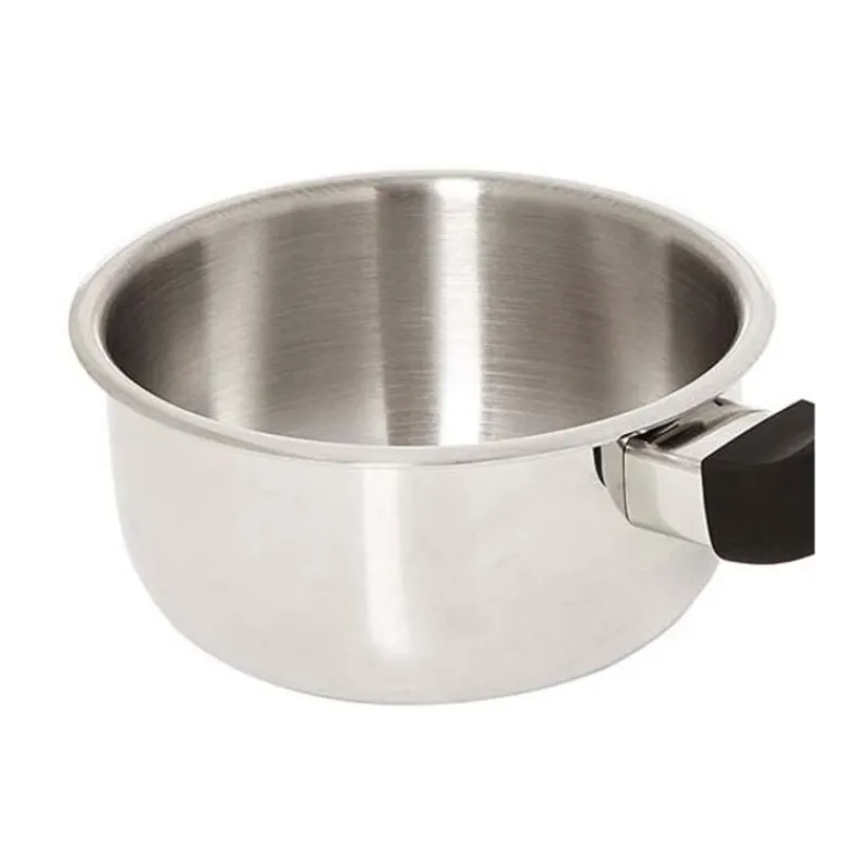 Hot Cerf Dellier Casserole Acier Inox Argenté