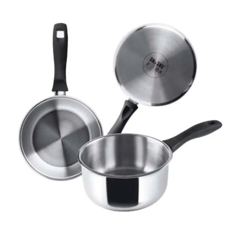 Hot Cerf Dellier Casserole Acier Inox Argenté