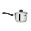 Outlet Cerf Dellier Casserole bain-marie avec couvercle inox 16 cm