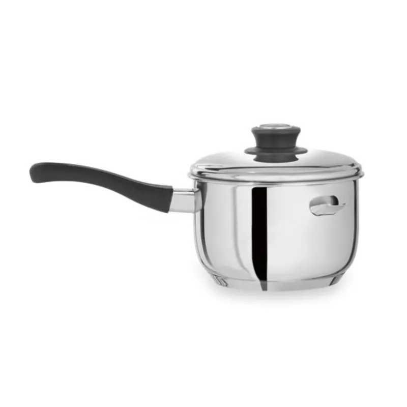 Outlet Cerf Dellier Casserole bain-marie avec couvercle inox 16 cm