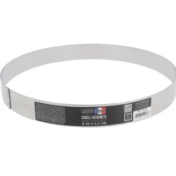 Online Cerf Dellier Cercle à entremets inox H 3,5 cm Ø 30 cm