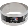 Cerf Dellier Cercle à vacherin inox H 6 cm Ø 14 cm