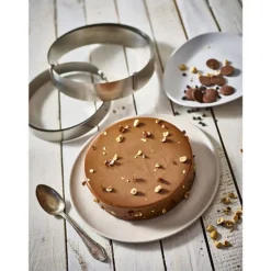 Sale Cerf Dellier Cercle gradué inox extensible 18 à 36 cm H 4,5 cm De Buyer