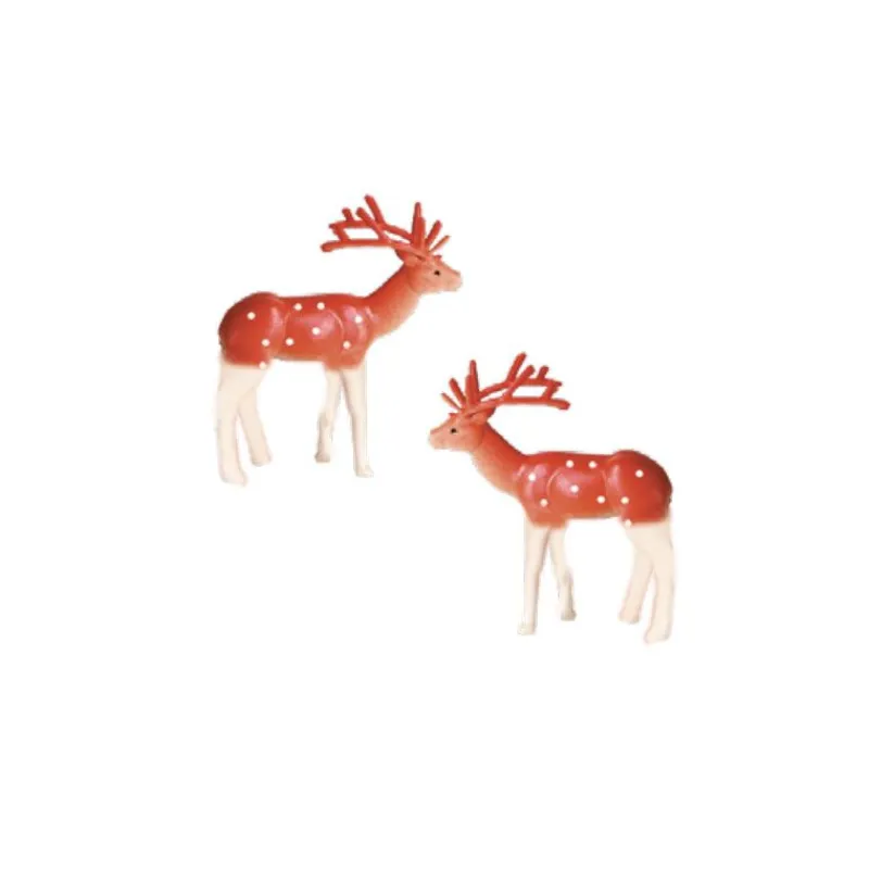 Hot Cerf Dellier Cerfs en plastique 5,5 cm (x144)
