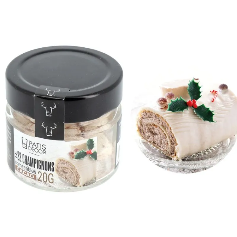 New Cerf Dellier Champignons comestibles cacao 20 g