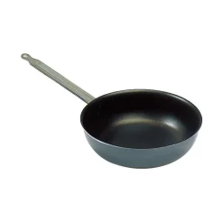 Hot Cerf Dellier Chef Plus sauteuse évasée anti-adhérente 24 cm