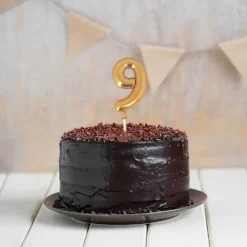 Best Cerf Dellier Chiffre 3D 9 doré sur pique