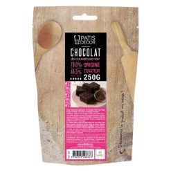 Best Cerf Dellier Chocolat de Couverture Noir origine Equateur 76 % 250 g