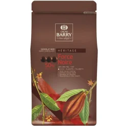 Cerf Dellier Chocolat noir pistoles Force Noire 50 % 5 kg