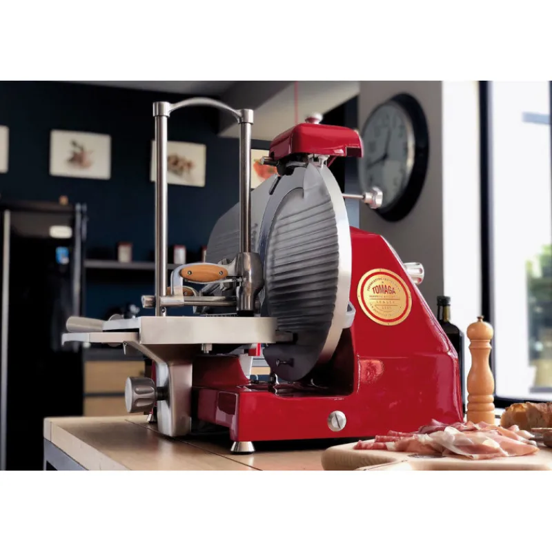 New Cerf Dellier Chromatic trancheuse électrique rouge lame 35 cm