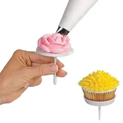 Discount Cerf Dellier Clous à fleurs et à cupcakes (x4)