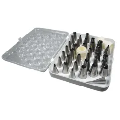 Hot Cerf Dellier Coffret 35 douilles à pâtisserie inox