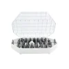 Sale Cerf Dellier Coffret 55 douilles décors fins assorties inox