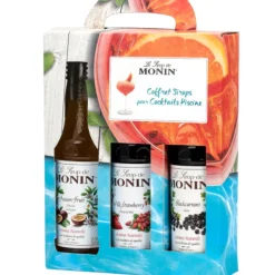 Hot Cerf Dellier Coffret de Sirops pour Cocktails (3x250 ml)