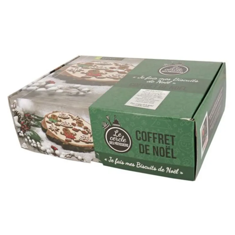 New Cerf Dellier Coffret Je fais mes biscuits de Noël
