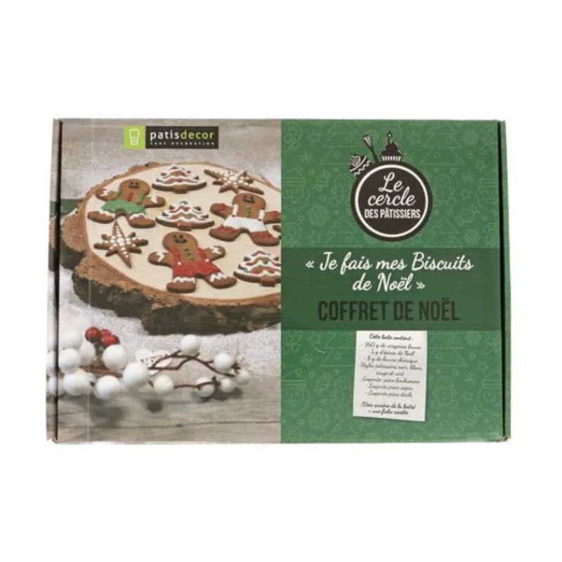 New Cerf Dellier Coffret Je fais mes biscuits de Noël