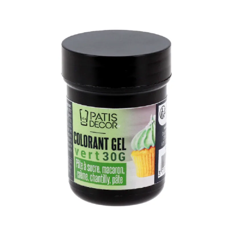 New Cerf Dellier Colorant gel vert Patisdécor