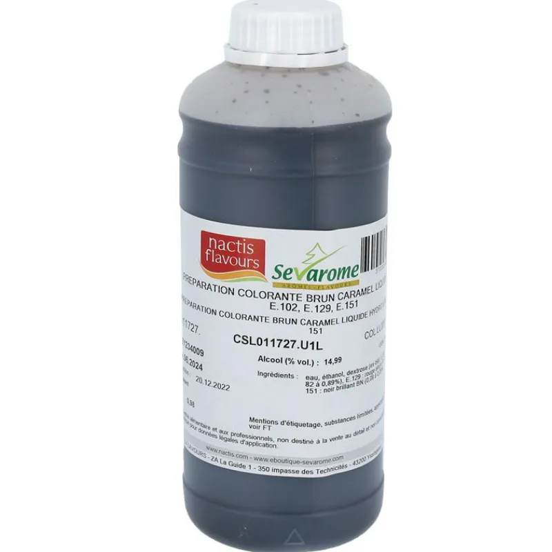 Outlet Cerf Dellier Colorant liquide hydrosoluble brun caramel 1L
