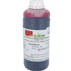 Best Cerf Dellier Colorant liquide hydrosoluble rouge framboise 1L