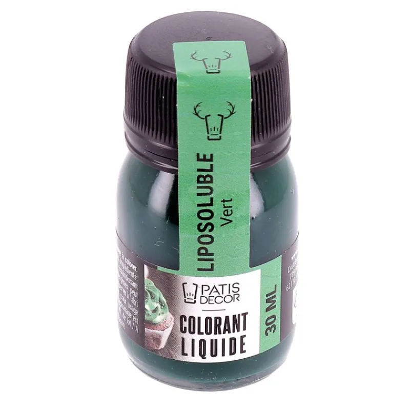 New Cerf Dellier Colorant liquide liposoluble vert 30 ml