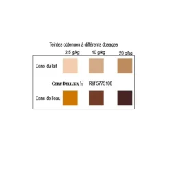 Outlet Cerf Dellier Colorant poudre alimentaire Chocolat 100 g