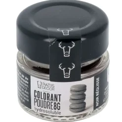 Outlet Cerf Dellier Colorant poudre hydrosoluble noir réglisse 8 g