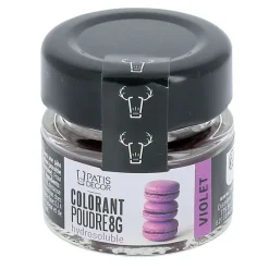 Online Cerf Dellier Colorant poudre hydrosoluble violet 8 g