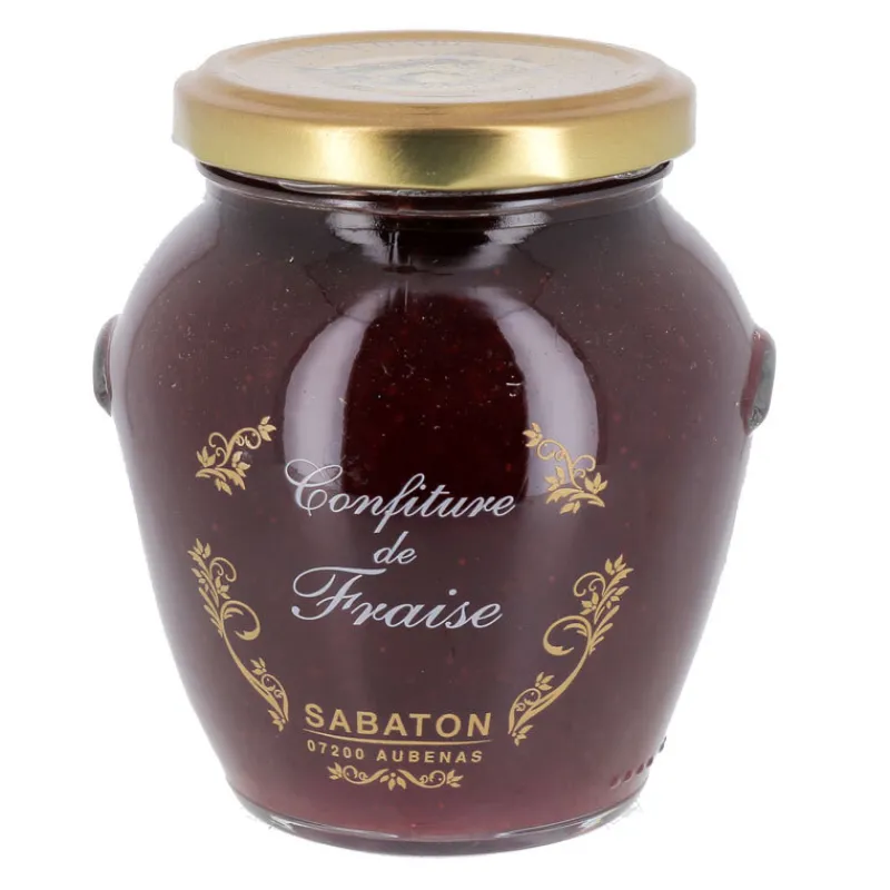New Cerf Dellier Confiture de fraise Sabaton 350 g