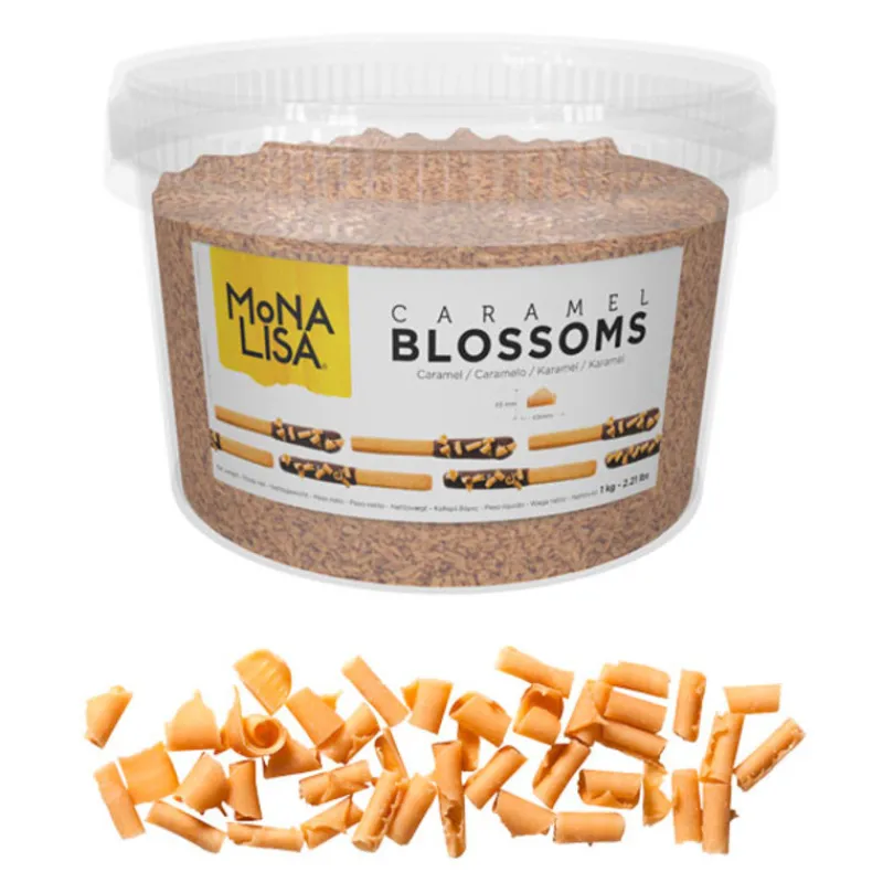 Online Cerf Dellier Copeaux de chocolat caramel Mona Lisa 1 kg