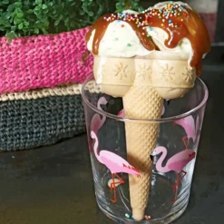 Online Cerf Dellier Cornets à glace en azyme aux édulcorants - 2 boules (x 18)