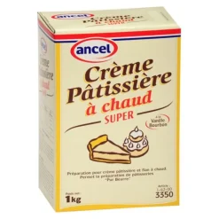 Best Cerf Dellier Crème Pâtissière à chaud Super Ancel 1 kg