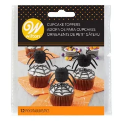 Cerf Dellier Cupcake Toppers araignées Wilton (x12)