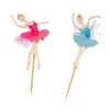 Outlet Cerf Dellier Cupcake Toppers Ballerines assorties (x 12)