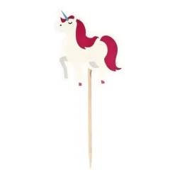 Online Cerf Dellier Cupcake Toppers Licorne (x 12)