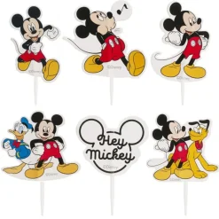 Sale Cerf Dellier Cupcake Toppers Mickey assortis (x30)