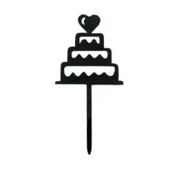 Sale Cerf Dellier Cupcake Toppers Pièces montées (x 8)