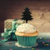 Outlet Cerf Dellier Cupcake Toppers Sapin de Noël (x 8)