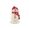 Hot Cerf Dellier Décor comestible Bonhomme de neige content