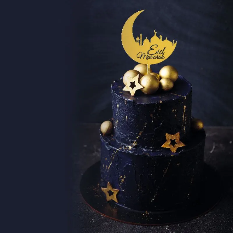 Outlet Cerf Dellier Décor sur pique Eid Mubarak