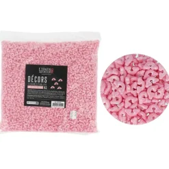 New Cerf Dellier Décors comestibles arc-en-ciel rose 1 kg