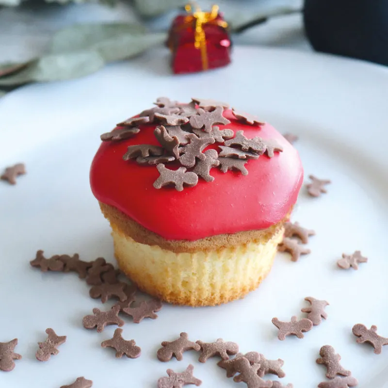 Discount Cerf Dellier Décors comestibles bonhommes pain d'épices marron - 250 g