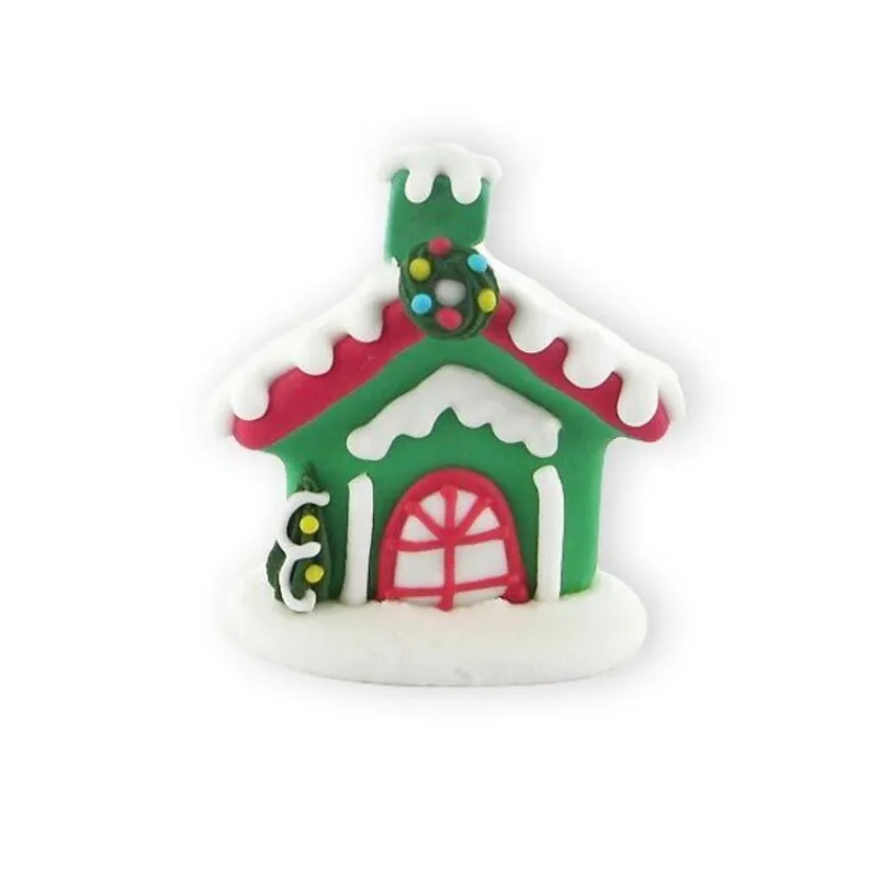 Online Cerf Dellier Décors comestibles Chalet de Noël (x24)