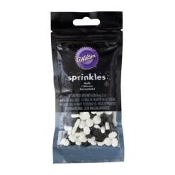 Best Cerf Dellier Décors comestibles crânes blancs et noirs Wilton