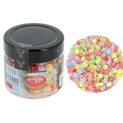 Best Cerf Dellier Décors comestibles fleurs multicolores 50 g