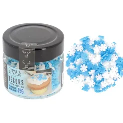 Best Cerf Dellier Décors comestibles flocons bicolores 45 g