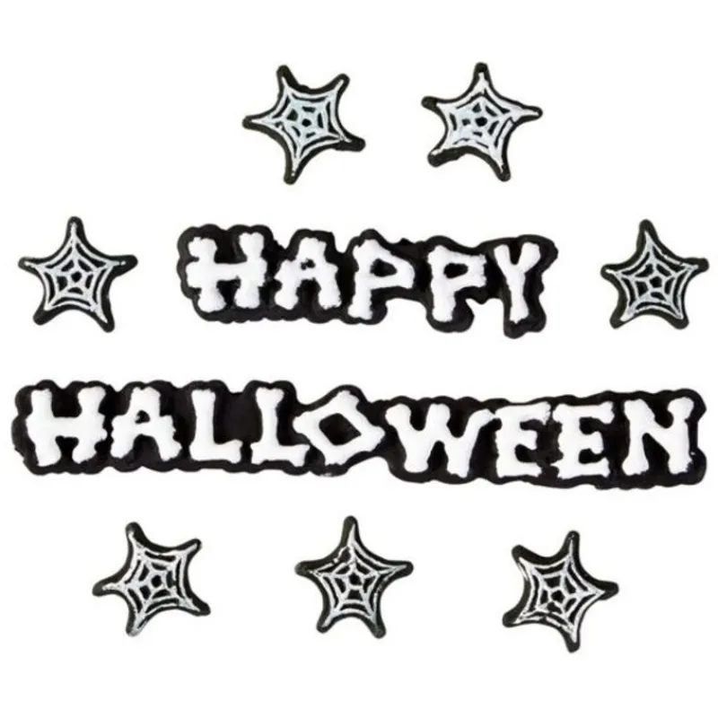 Outlet Cerf Dellier Décors comestibles Happy Halloween Wilton