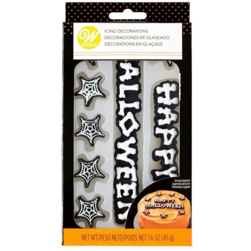 Outlet Cerf Dellier Décors comestibles Happy Halloween Wilton